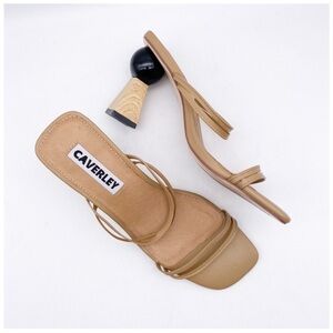 NWOB Caverley Trish Mule in Tan Size 38